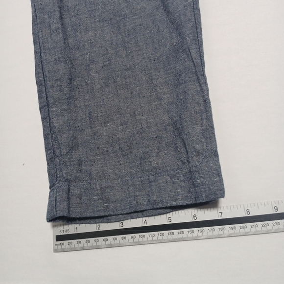 J.Crew The Sutton Linen/ Cotton Blend Mens Pants. Size 34x32. - Picture 6 of 6